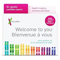23andMe Health + Ancestry Service - DNA Testing with Personalized Genetic Reports like Health Predispositions, Carrier Status
