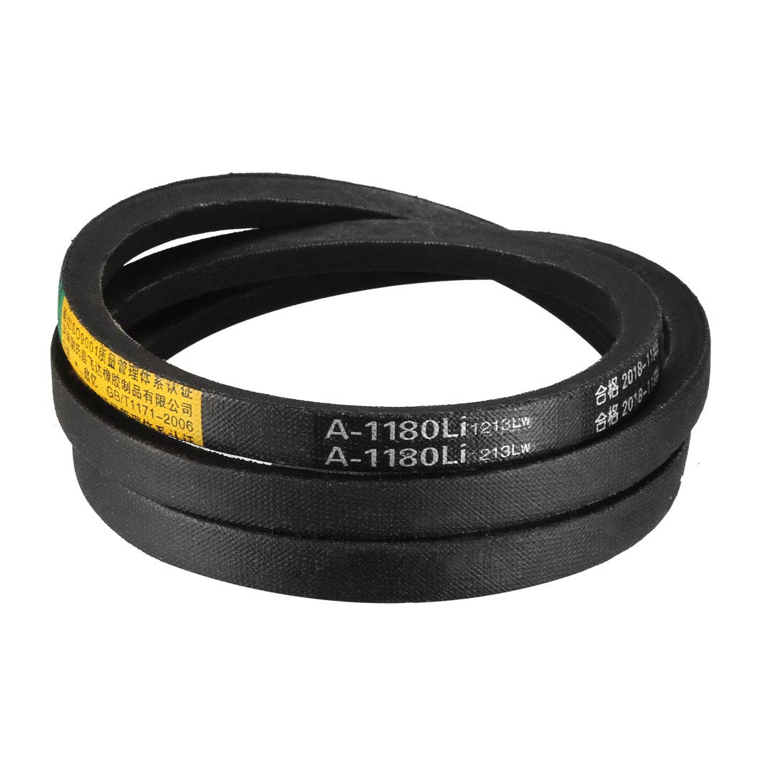 sourcing map A1180 V-Belts 1180mm Inner Girth 13mm Top Width 8mm Thickness A-Section Rubber Drive Transmission Belt