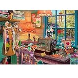 certainPL Full Drill 5D Diamond Painting Kits DIY Crystal Rhinestone Diamond Embroidery Paintings Arts Craft for Adults, Bookstore (A)