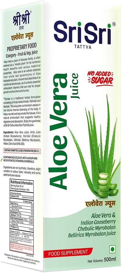 Sri Sri Tattva Aloevera Juice 500ml