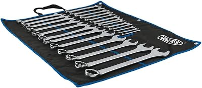 Draper HI-TORQ 25 Piece Spanner Set 6-23mm with Tetron Pouch 15° Offset