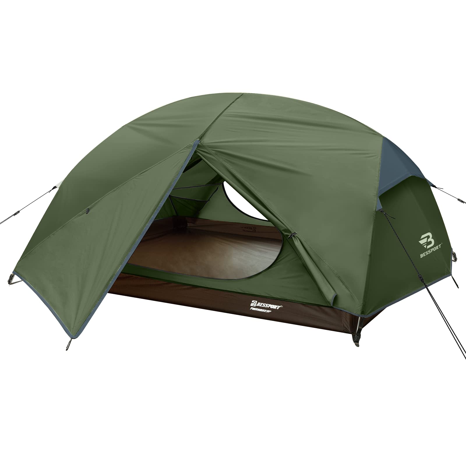 Mua Bessport Zelt 3 Personen Camping Zelt 2 Türen Ultraleicht wasserdicht leicht und einfach zu Bauen Belüftetes 4 Jahreszeiten Kuppelzelt geeignet für Outdoor Wandern und Bergsteigen trên Amazon Đức chính hãng 2026