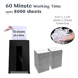 WOLVERINE 18-Sheet Shredders for Home Office Heavy