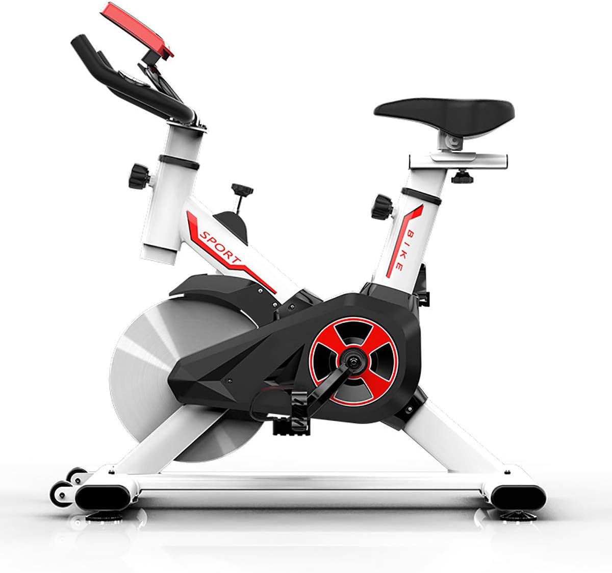 MARXIAO Indoor Cycling Exercise Bike Stationary Belt Drive Spin Bike for Home Cardio Gym Workout