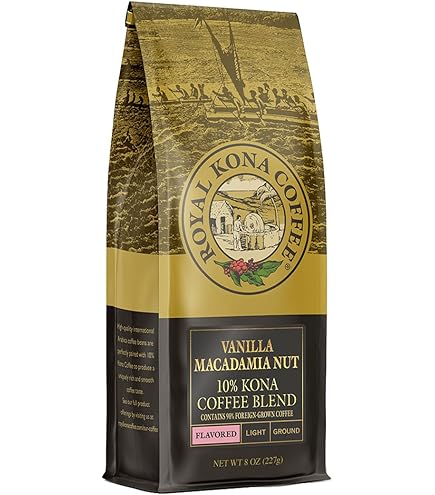 Royal Kona - Toasted Coconut - 10% Kona Coffee Blend - All Purpose