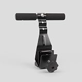 Phoenix Fitness RY848 Door Sit-Up Bar – Adjustable Height, Padded Ankles, Black view 6