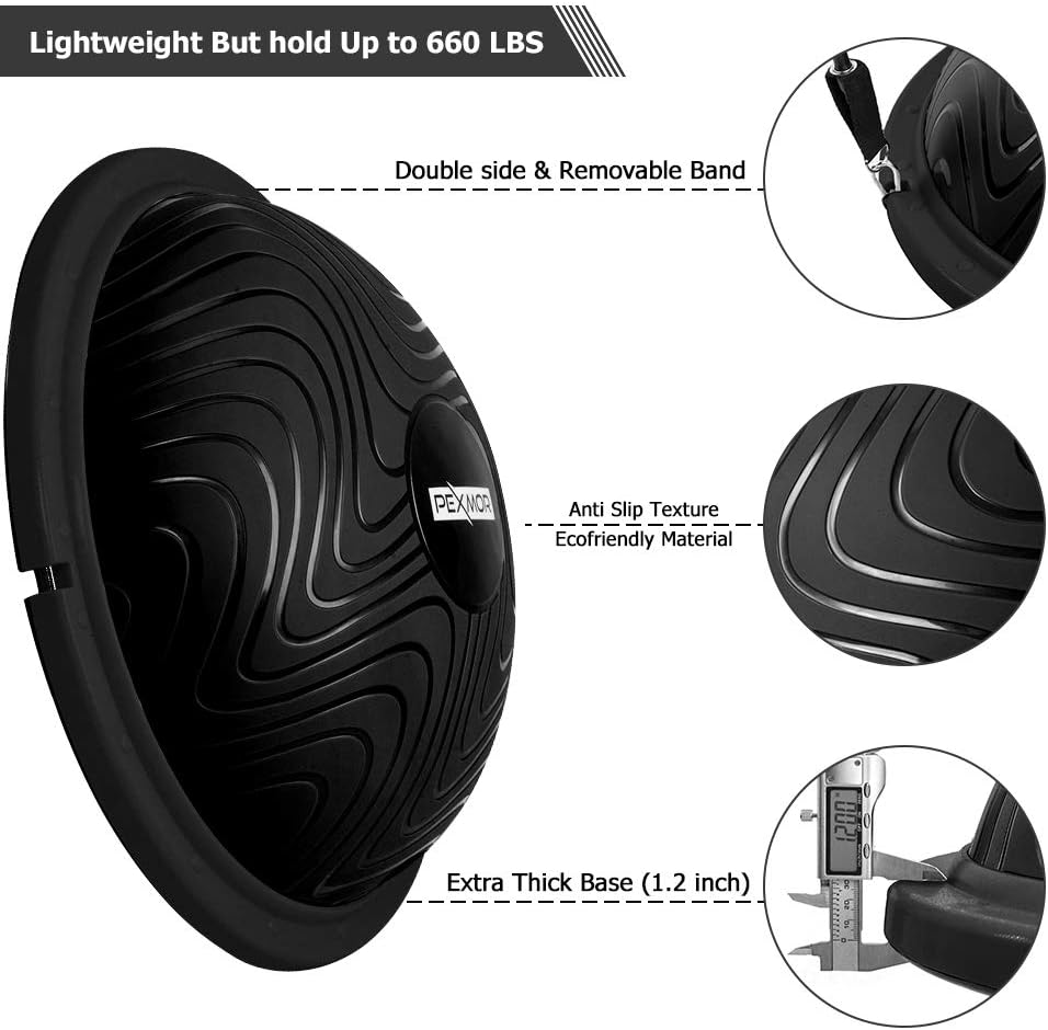 pexmor yoga half ball