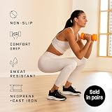 KG Physio Weights Dumbbells Set Neoprene 1-10 kg Pair Anti-Roll view 2