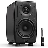 IK Multimedia iLoud Precision 5 Linear Phase Studio Monitor with Built-in Room Calibration and Ultra-Low bass Extension
