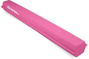 We Sell Mats 9 ft Folding Foam Balance Beam Bar, Portable Gymnastics Equipment for Gymnast, Children or Cheerleaders