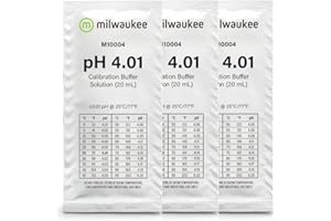 KAXILU Milwaukee 3X 20ml pH 4 Buffer Calibration Solution m10004/hanna/hi70004/4.01