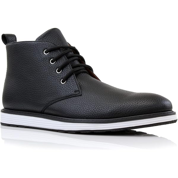 Florsheim Mens Frenzi Black Lace-Up Chukka Boots 8M  New Amazon.com | Florsheim Men main image 4