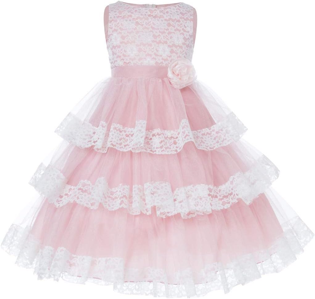 SOFYANA Synthetic a-line Dress (SD_112_10-11Years_Pink 11 Years)