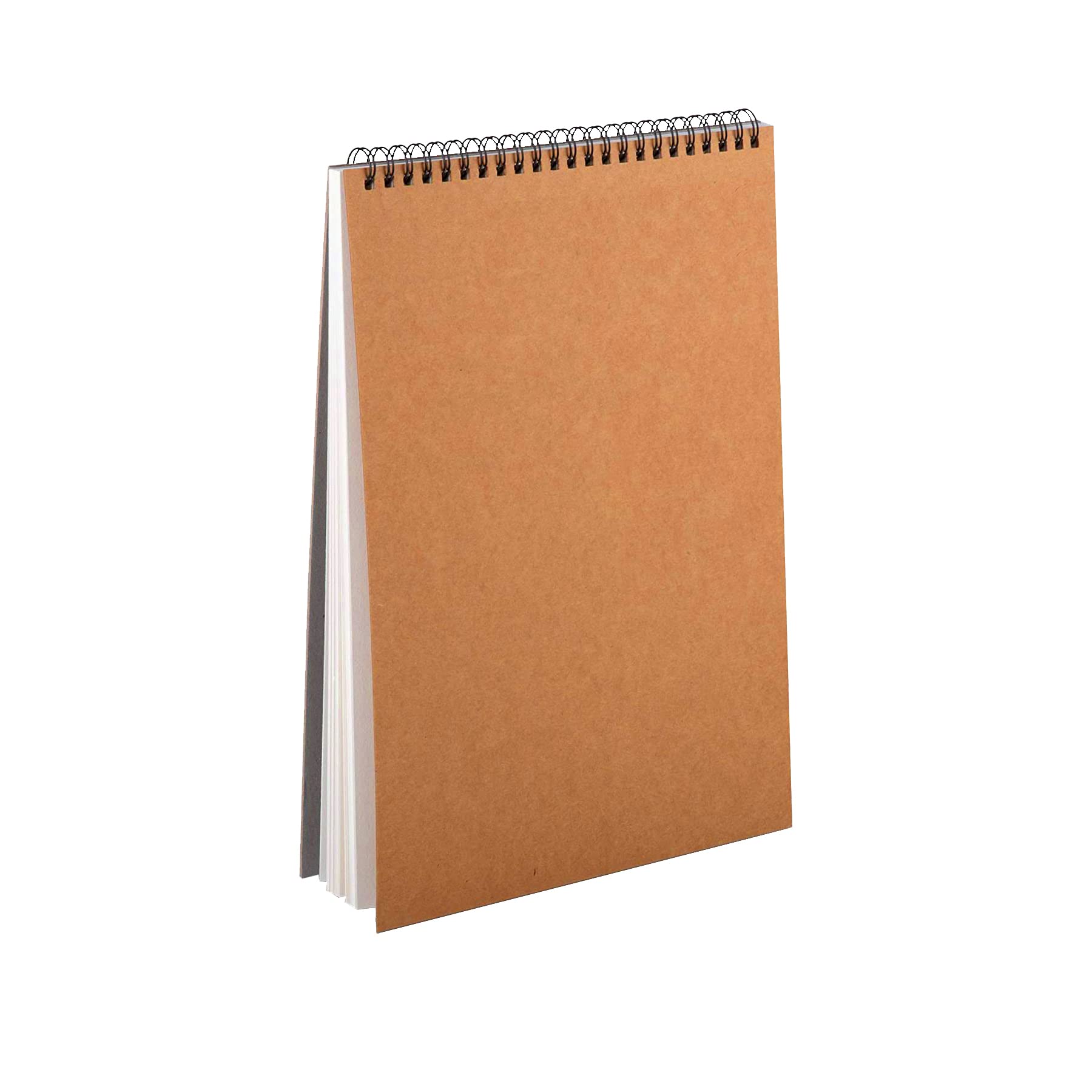 Aunphuw A4 Sketch Books, 160gsm Spiral Bound Drawing Pad Sketch Paper Art Supplie for Kids Adults with Durable Hardboard & Acid Free Drawing Paper 60 Pages