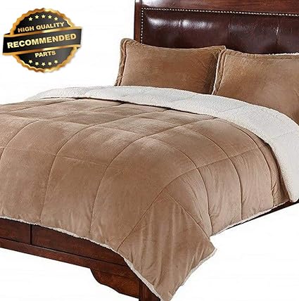 Amazon Com Gatton Premium New 3 Piece Sherpa Reversible Down