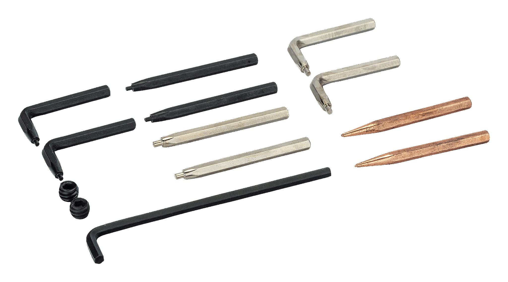 Bahco 2928-1 Spare Tips for 2828-160, Silver, Set of 10 Piece