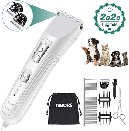 aibors dog grooming clippers