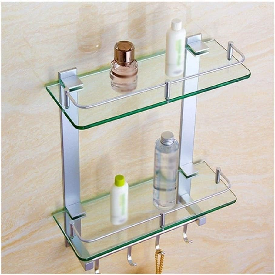 How To Install Glass Shelf In Bathroom Glass Shelving Frequently