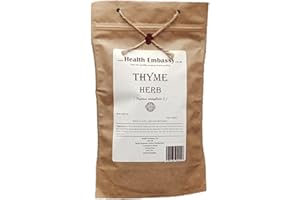 Thyme Herb Tea | Thymus Serpyllum L | Thym Herbe Tisane | Health Embassy (50g)
