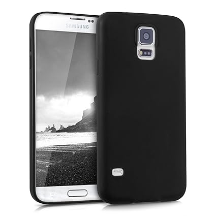kwmobile Samsung Galaxy S5 / S5 Neo Hülle - Handyhülle für Samsung Galaxy S5 / S5 Neo - Handy Case in Schwarz matt