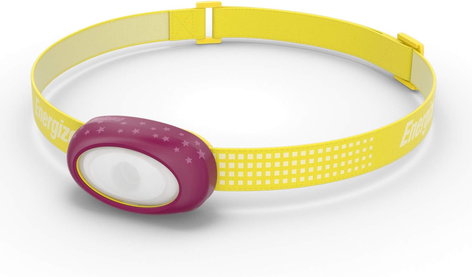 Energizer LED Headlamp for Kids, Ages 3+, Bright and Durable, Interchangeable Colors, Safe for Kids and Adults, Batteries Included, Yellow : Sports & Outdoors