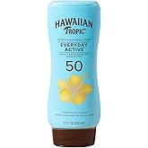Hawaiian Tropic Everyday Active Sunscreen Lotion, SPF 50 Sunblock, 8 Fl Oz