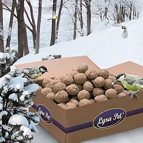 Lyra Pet 200 x 90 g Meisenknödel ohne Netz vom Hersteller Vogelfutter Fettfutter
