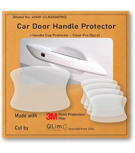 thumbnail image 2 of Pack Of 8 Car Door Handle Protectors, For Volvo S90 S60 XC60 XC40 V40 V60 S60 S80 XC90 S40 V70 XC70 V90 Carbon Fiber Car Door Handle Stickers, Car 2 of 14