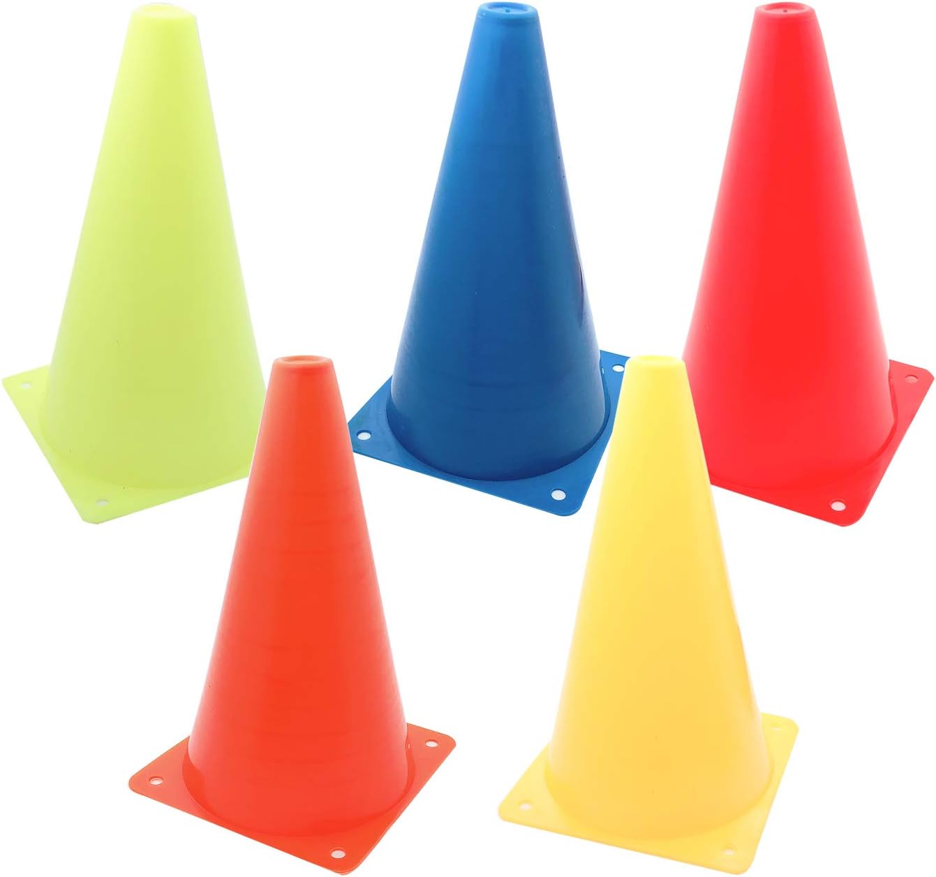 Markeny 15 Pcs Traffic Cone Sports Training Fitness Cone