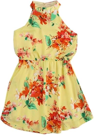 mock neck floral dress