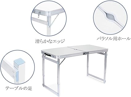 6 seater camping table