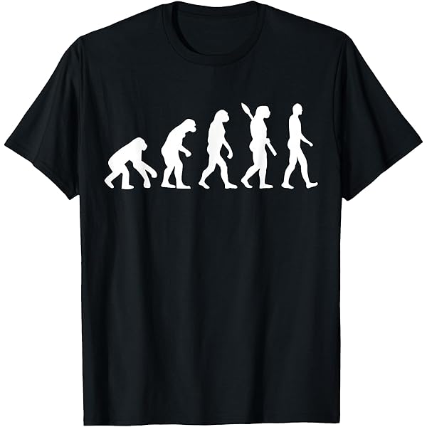 Amazon.com: Anthropology T-Shirt Evolution Human Tee