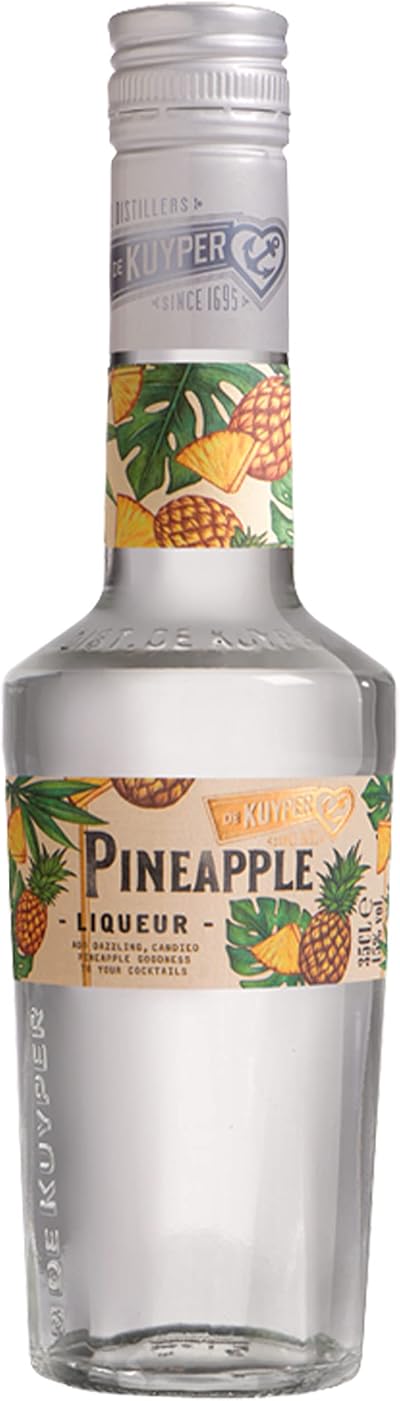 De Kuyper Pineapple Liqueur 15% ABV 35cl Tropical Pineapple Flavour