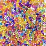 10 Mini Bags of Color Assorted Water Gel Beads Pearls for Vase Filler, Candles, Wedding Centerpiece, Home Decoration, Plants, Toys, Education. 30 Gram Mix by Super Z Outlet
