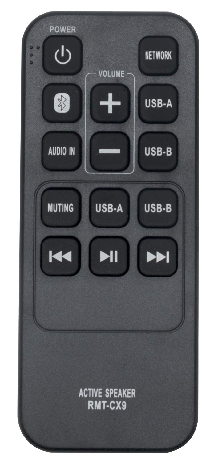 RMT-CX9 Replace Remote Control - VINABTY RMTCX9 Remote Control Replacement for Sony Active Speaker SRS-X9 SRS-X99 SRS-X88 SRSX9 SRSX99 SRSX88 RMT CX9 Remote Controller
