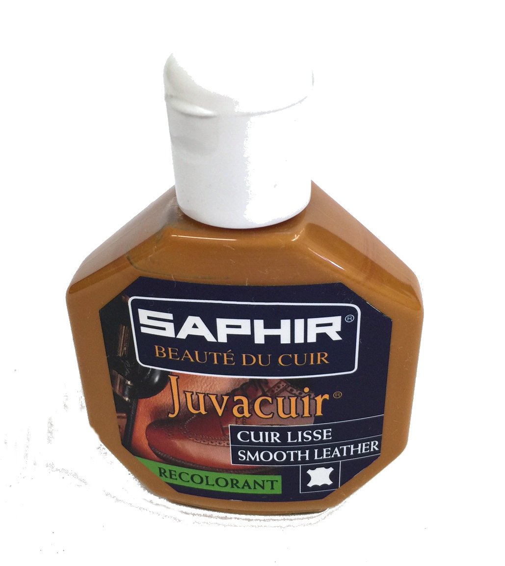 SAPHIRSaphir Juvacuir Dye for Recolouring Leather, FAUVE 19, 75 ml