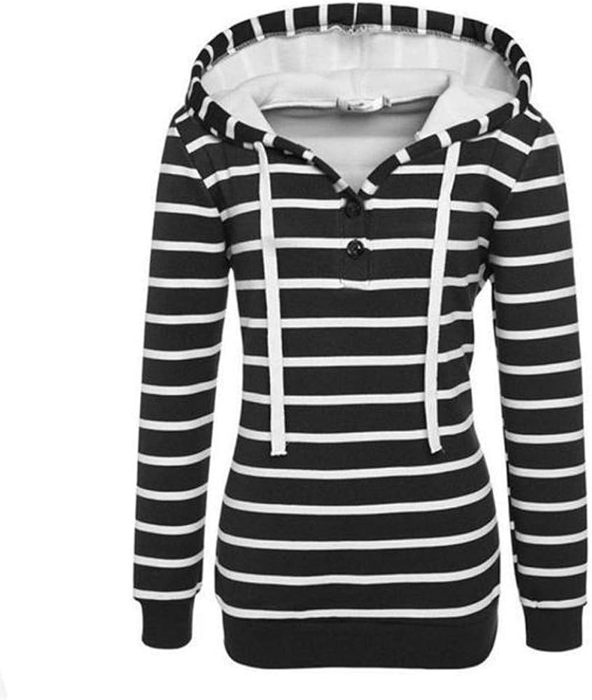 striped womens hoodie