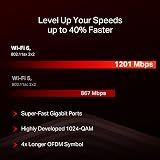 MERCUSYS MR60X Dual Band Router WiFi 6 AX1500 Mbps Gigabit Ethernet view 4