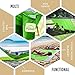 Single Double Camping Hammock/Double Parachute Camping Hammock/Lightweight Nylon Portable Hammock/Best Parachute Double Hammock for Light Travel,Camping,Hiking,Backpacking,Mats,Carpet Apriller