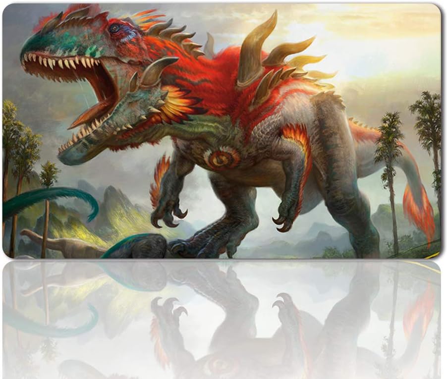 Gishath, Sun'S Avatar - Board Game MTG Playmat Table Mat Games Size 60X35 cm Mousepad Play Mat for Yugioh Pokemon Magic The Gathering