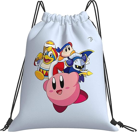 Amazon Co Jp 星のカービィ ワドルディ ナップサック ジムサック プールバック 人気 巾着バック 巾着袋 体操着入れ 収納バッグ 部活 おしゃれ 防水 アニメ キャラクター 男の子 女の子 男女兼用 グッズ 収納 服 ファッション小物