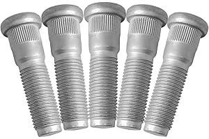 Mysttoo 5PCS M14x1.5 Wheel Studs 57mm Lug Bolt Compatible with 2011-2024 Tesla Model 3 S X Y Jeep Wrangler Grand Cherokee Dodge Durango 2012-21 Ram 1500 Classic 4000