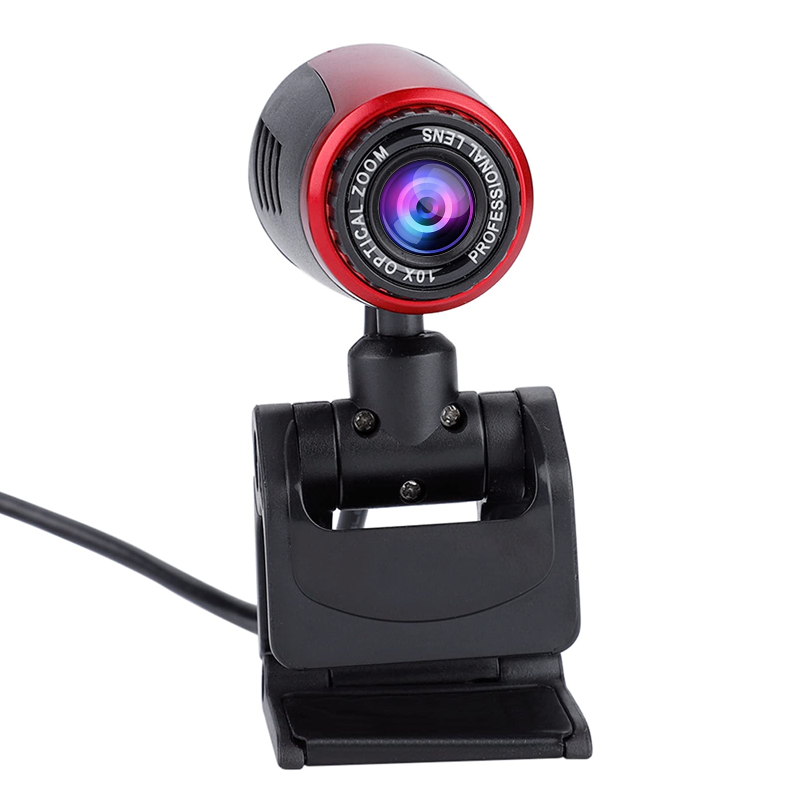 Denash USB2.0 HD Webcam, Autofocus Web Camera Webcam with Microphone for Computer PC Laptop for Video Recording Plug and Play