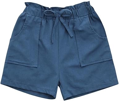 baby blue cotton shorts