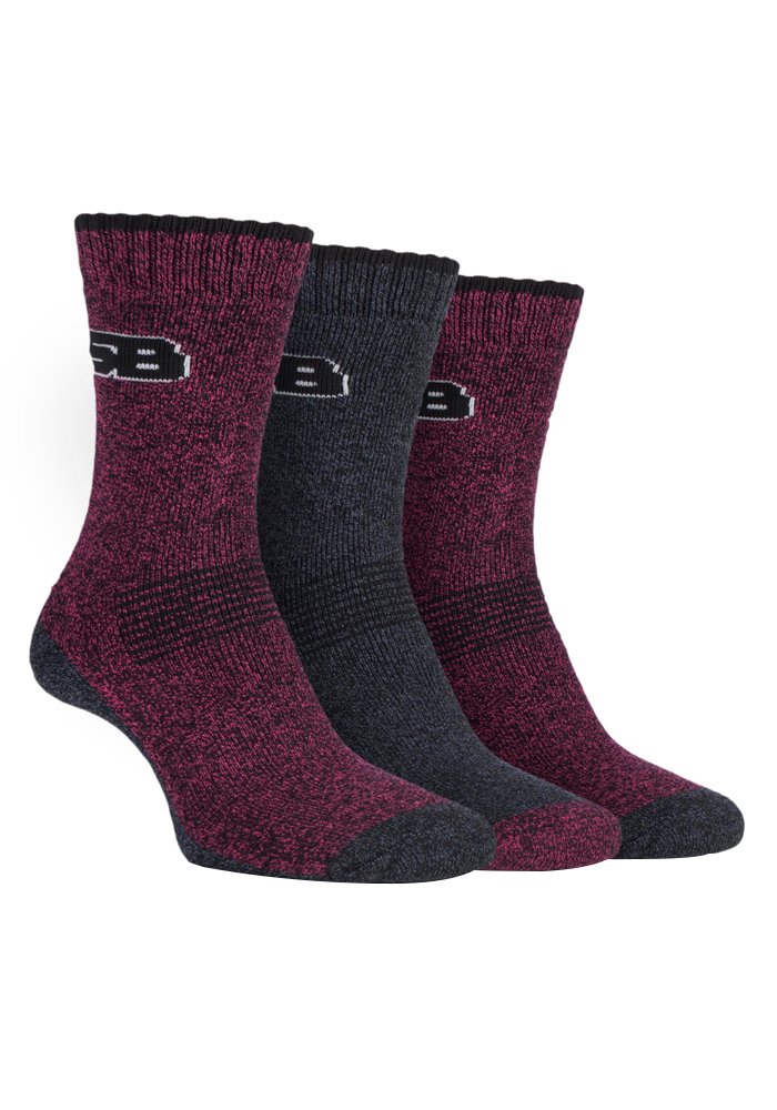 Storm Bloc - 3 Pairs Ladies Cushioned Lightweight Summer Hiking Walking Socks for Hot Weather