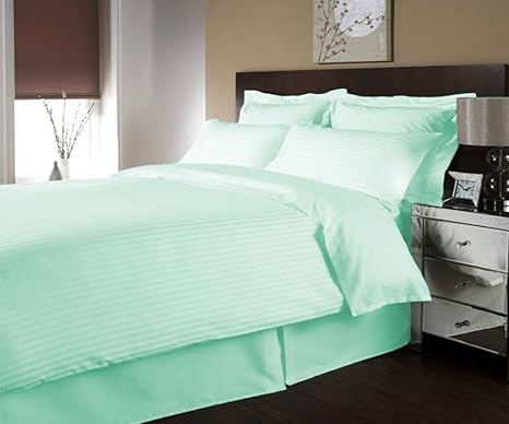 Amazon Com 500 Thread Count Egyptian Cotton Luxurious Striped
