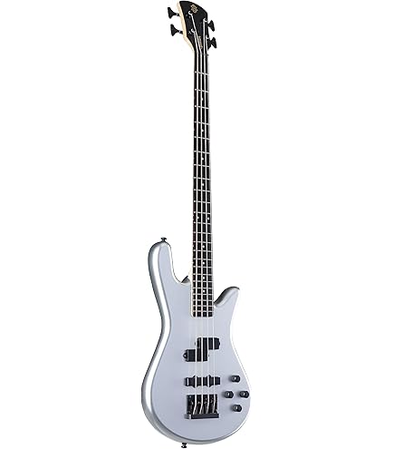 Amazon.com: Spector Performer 4 Bass Guitar - Silver