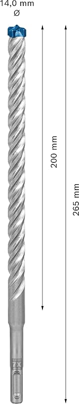 Bosch 10x EXPERT SDS plus-7X Hammer Drill Bit 14 mm x 200 x 265 mm view 3