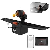 PONGBOT Table Tennis Robot with Net, Automatic Ping Pong Machine, E-Pad/APP Control, 396 Pre-Saved Ball Trajectories, Programmable Drills