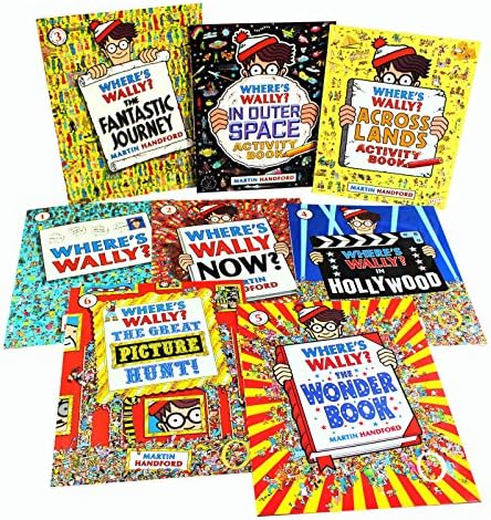 Where's Wally? The Worldwide Wow pack Collection 8 Books Set Paperback – 2017